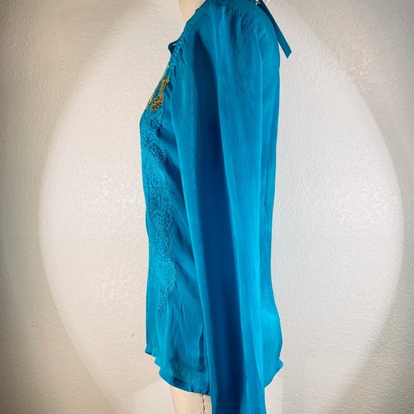 Johnny Was Sangria Blouse size S NWT - Picture 3 of 6